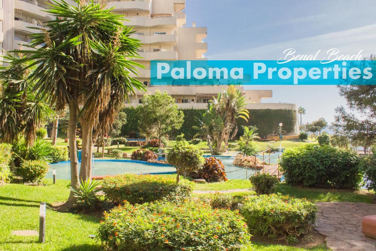 Benal Beach Suite Ii, Estudio Con Parque Acuatico Y Vistas Al Mar. Benalmadena Bagian luar foto